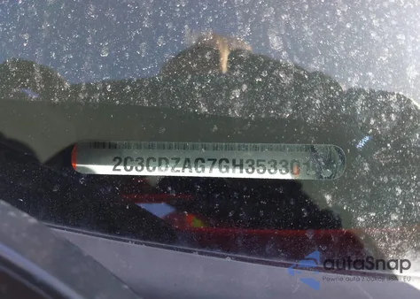 2016 Dodge Challenger Sxt Plus from USA, damaged, VIN 2C3CDZAG7GH353301